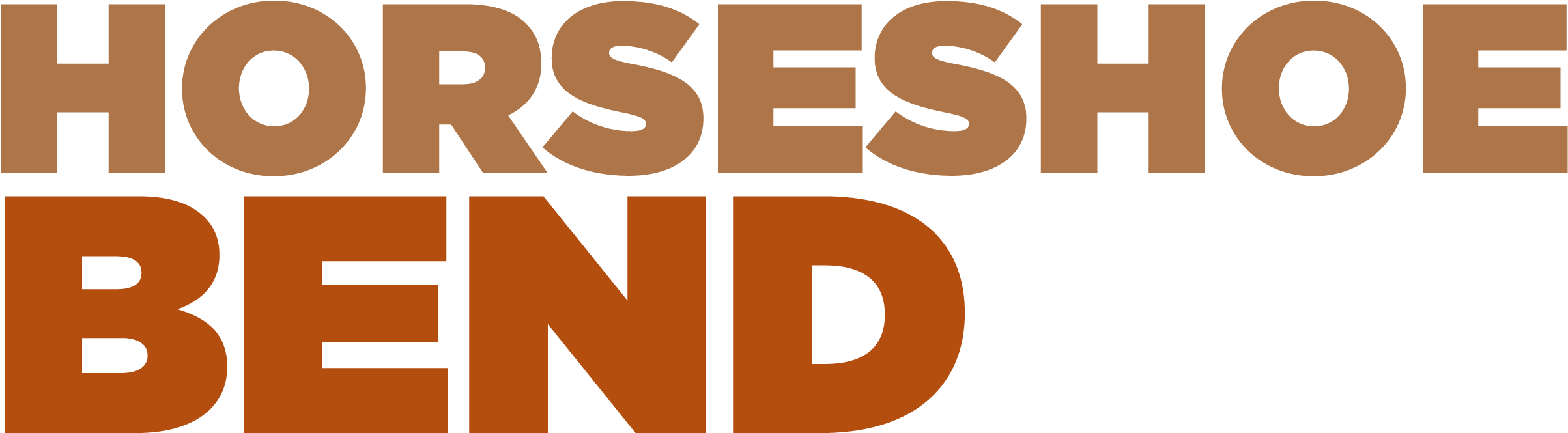 Horseshoe Bend Temp Logo Horseshoe Bend Temp Logo Horseshoe - Antelope Canyon Az Clipart - Png Download (2484x740), Png Download