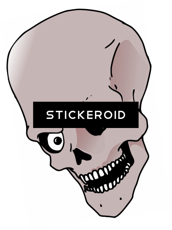Crazy Misc - Skull Clipart (587x787), Png Download