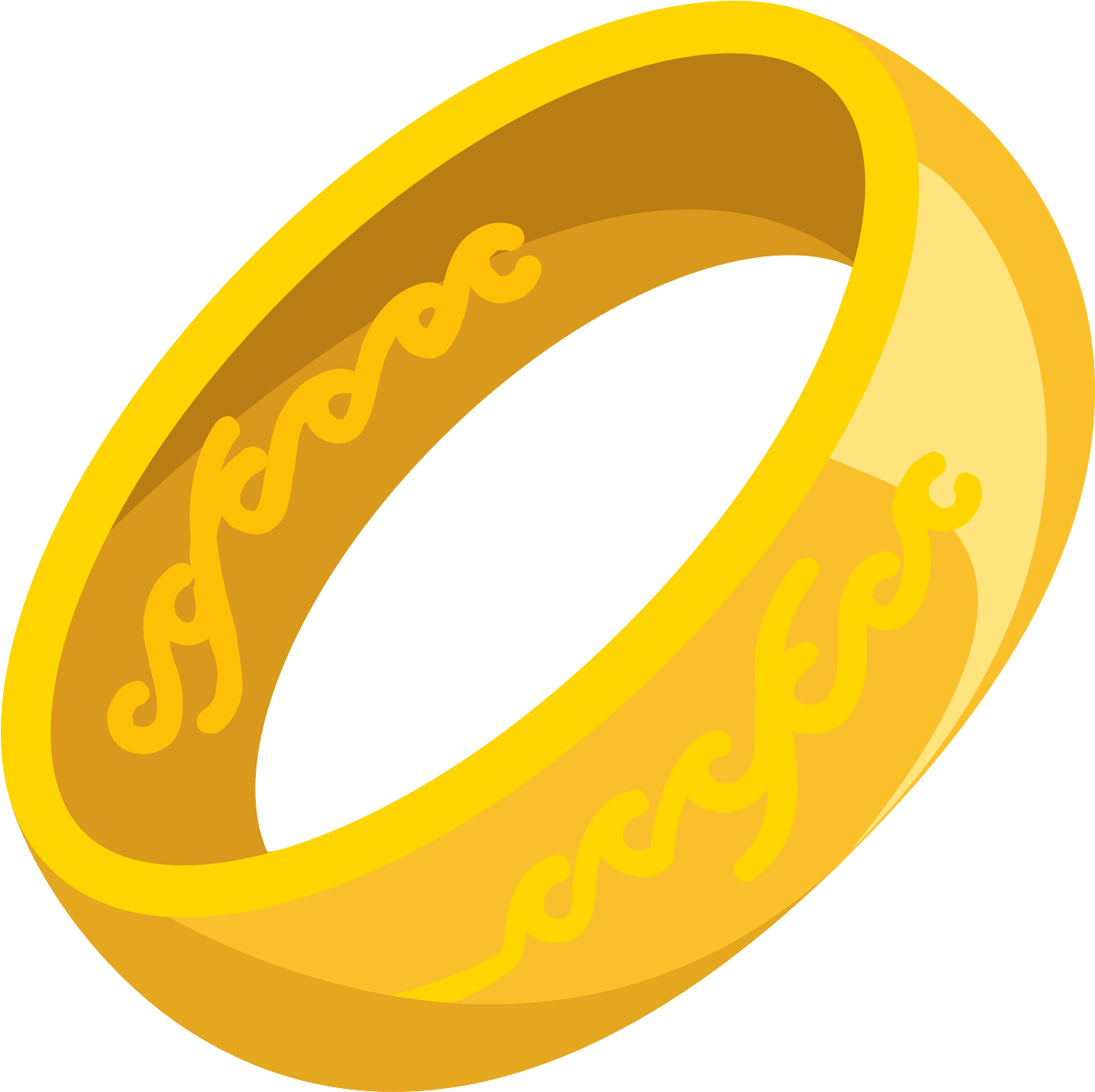 Download One Ring Png Icon Lotr Ring Vector Png Clipart 2089087 Pinclipart