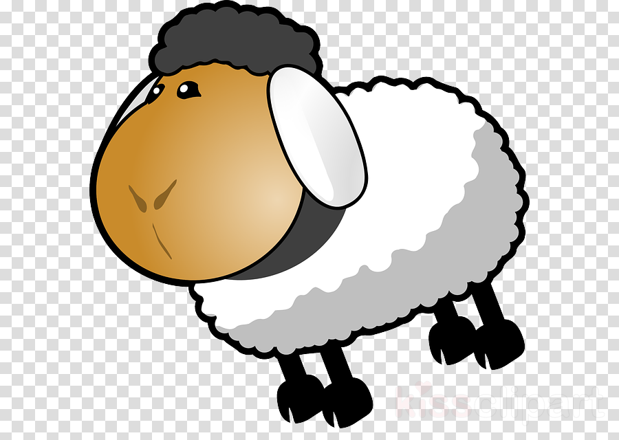 Sheep Clip Art Clipart Blackhead Persian Sheep Christian - Custom Cartoon Sheep Throw Blanket - Png Download (900x640), Png Download