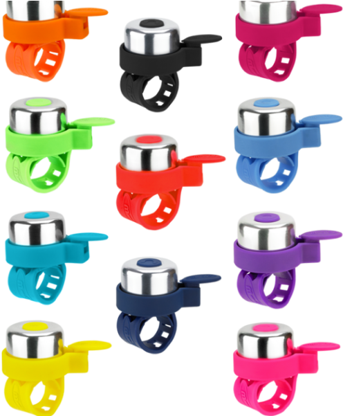 Scooter Bell - Kickboard Micro Scooter Bells-aqua Clipart (600x600), Png Download