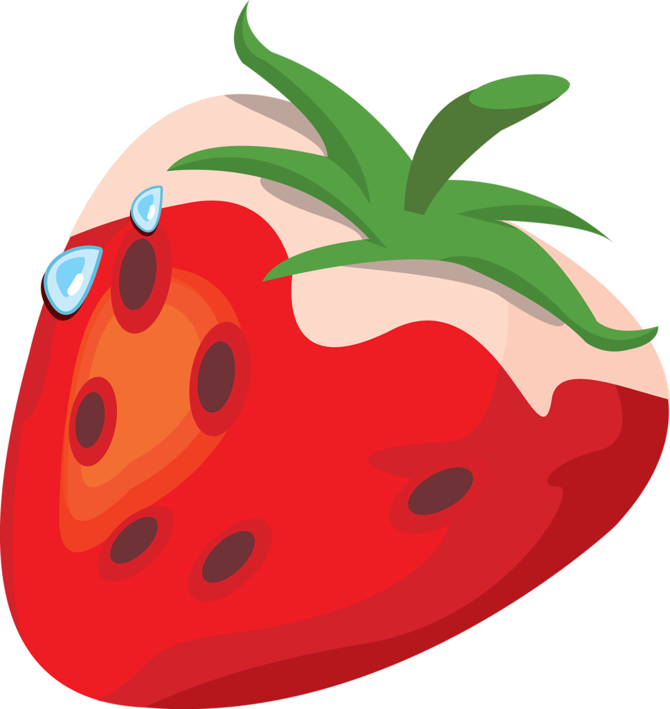 Strawberry Png Image & Strawberry Clipart - Watermelon Strawberry Logo Png Transparent Png (968x1024), Png Download