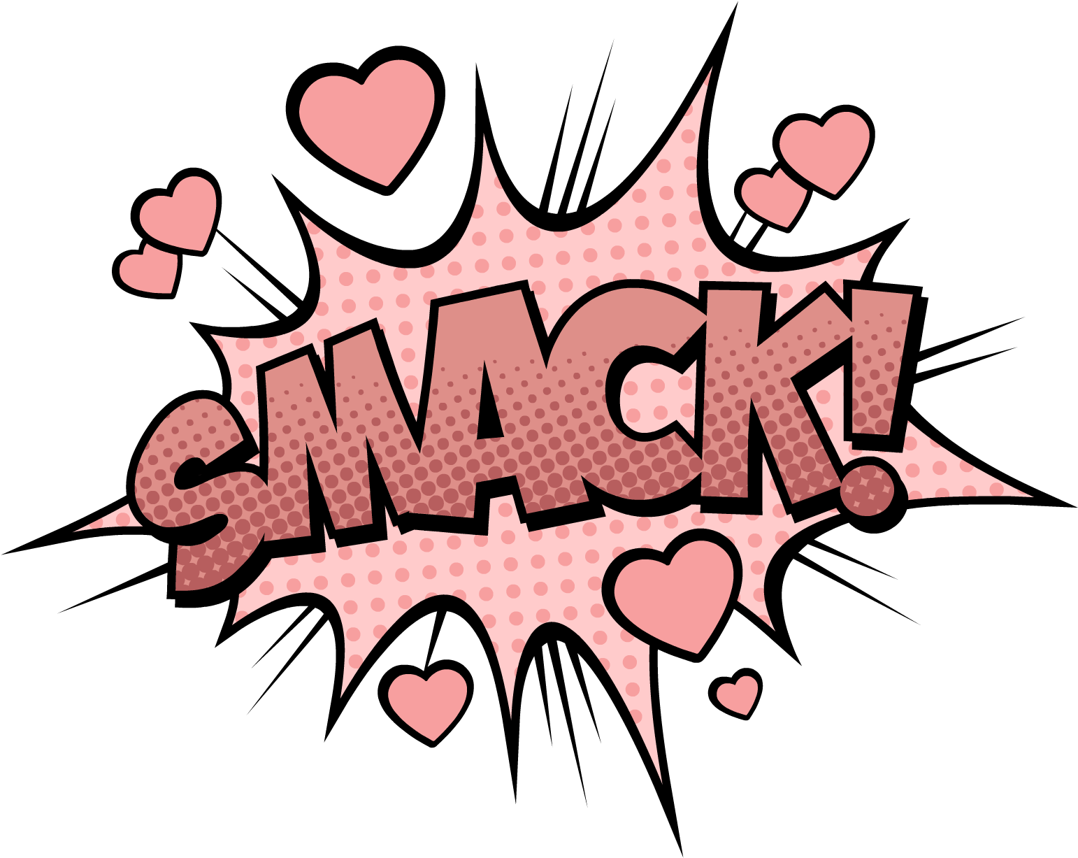 Congrats Tanya - Cartoon Smack Transparency Clipart (1614x1277), Png Download