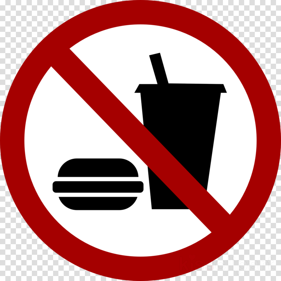 No Food And Drink Icon Clipart Drink Clip Art - No Food And Drinks Signage - Png Download (900x900), Png Download