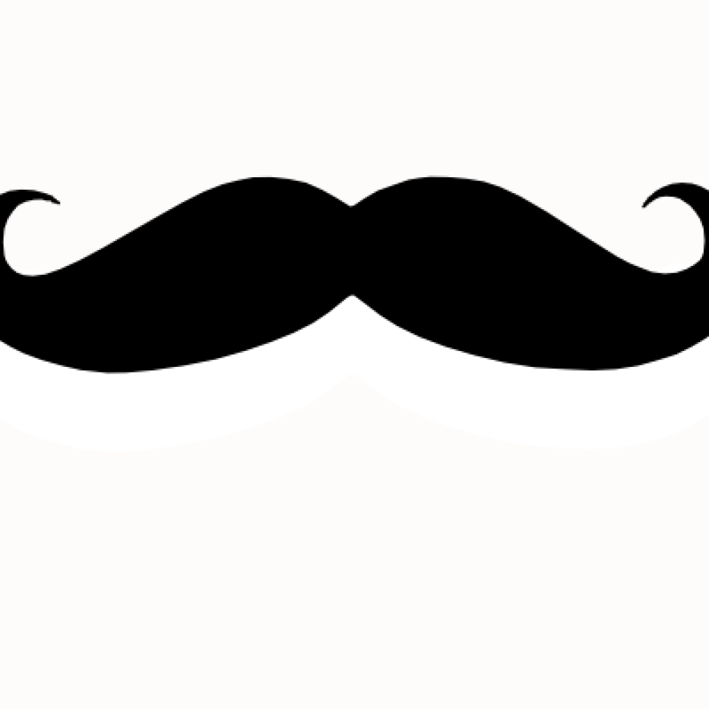 Mustache Clip Art Free Moustache Clipart Clipart Panda - Car - Png Download (1024x1024), Png Download