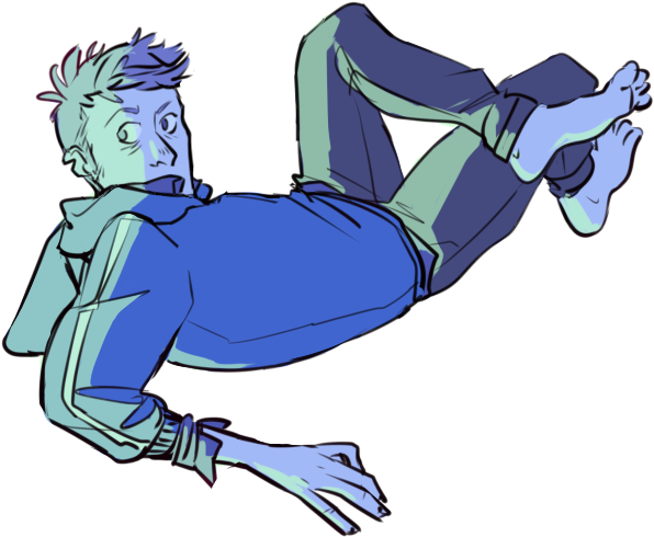 Also I'm Horribly Sick, Time To Go Sleep Off This Stuffy - Cartoon Clipart (636x538), Png Download