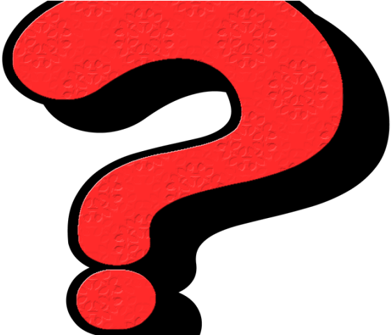 Question Mark Clipart Punctuation - Red Question Mark Transparent - Png Download (640x480), Png Download
