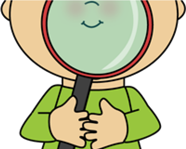 Groundhog Clipart Clip Art - Magnifying Glass Clipart Black And White - Png Download (640x480), Png Download