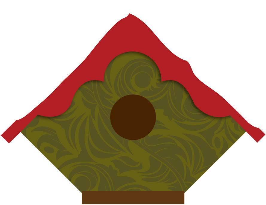 Passarinhos 2 - Minus - Felt Clipart (900x698), Png Download