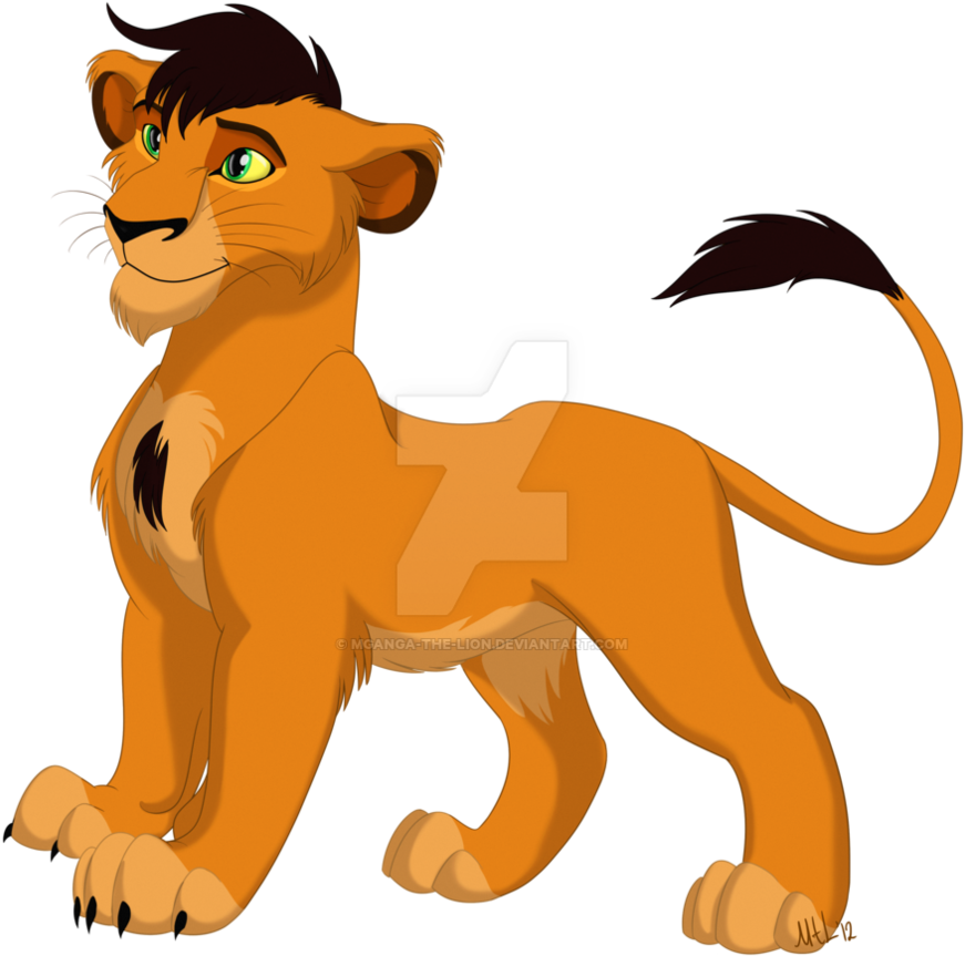 Mufasa And Sarabi , Sarafina (great Grandmother - Lion King Teenager Oc Clipart (894x894), Png Download