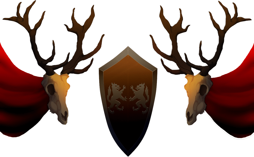 Hunter Clipart Moose Hunting - Reindeer - Png Download (1000x618), Png Download