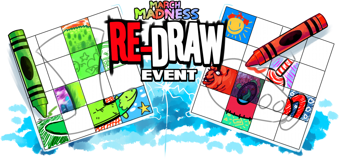 [march Madness] Re-draw Clipart (1200x635), Png Download