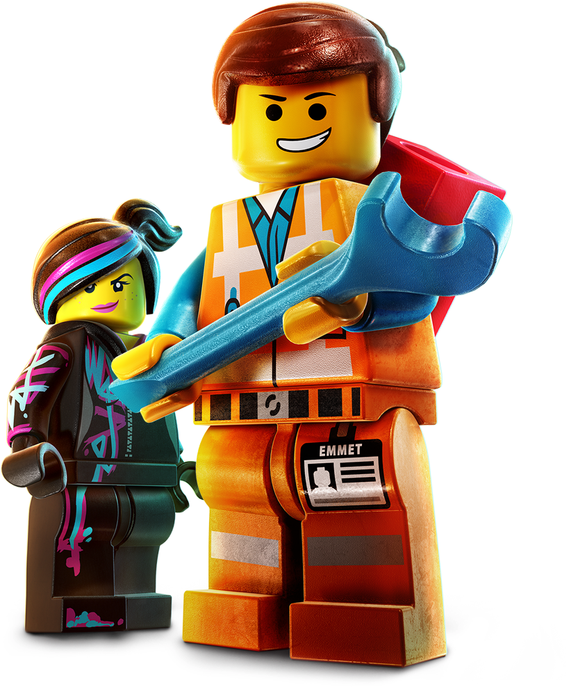 Lego Movie Clip Art Black And White - Png Download (1024x1024), Png Download