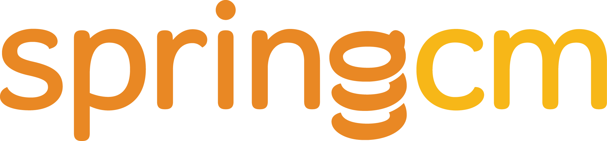 Smartcloud Connect And Springcm Rgb March Release Overview - Springcm Logo Clipart (2108x492), Png Download