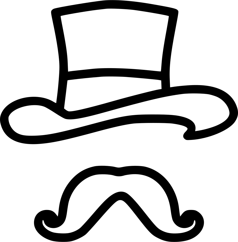 Hat Irish Mouache Png Icon Free Download Clipart (980x998), Png Download