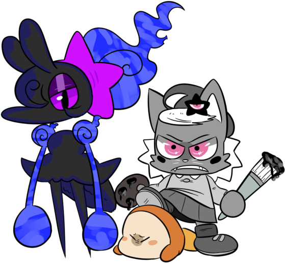 Addoe And Nebula - Cartoon Clipart (600x600), Png Download