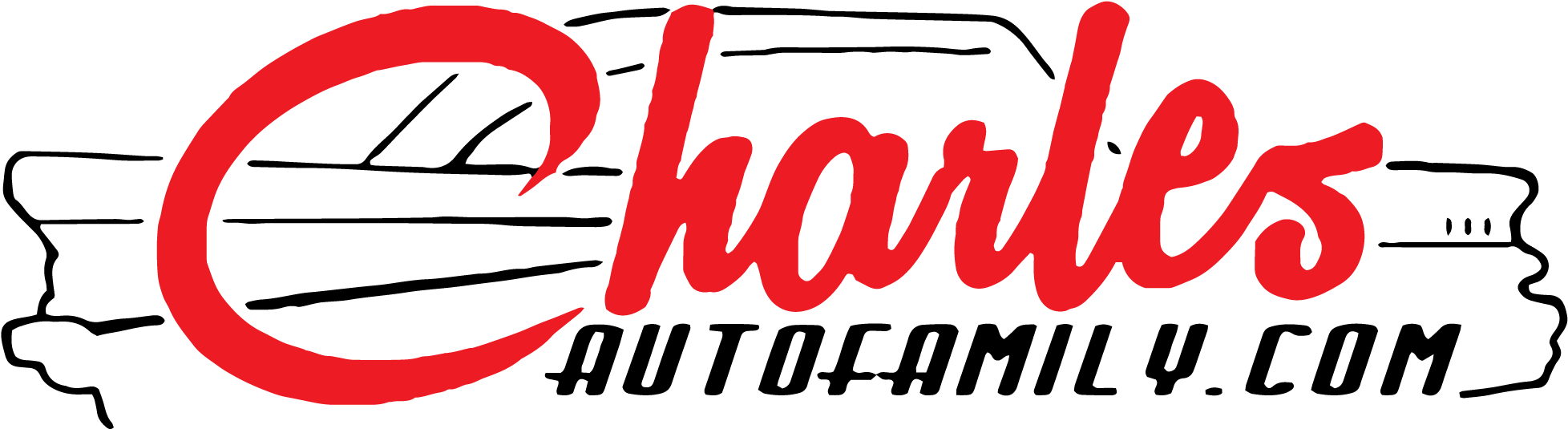 Charles Auto Family Clipart (2000x590), Png Download