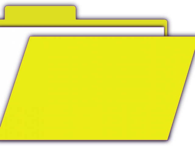 Folder Clipart Rectangle Thing - Computer File - Png Download (640x480), Png Download