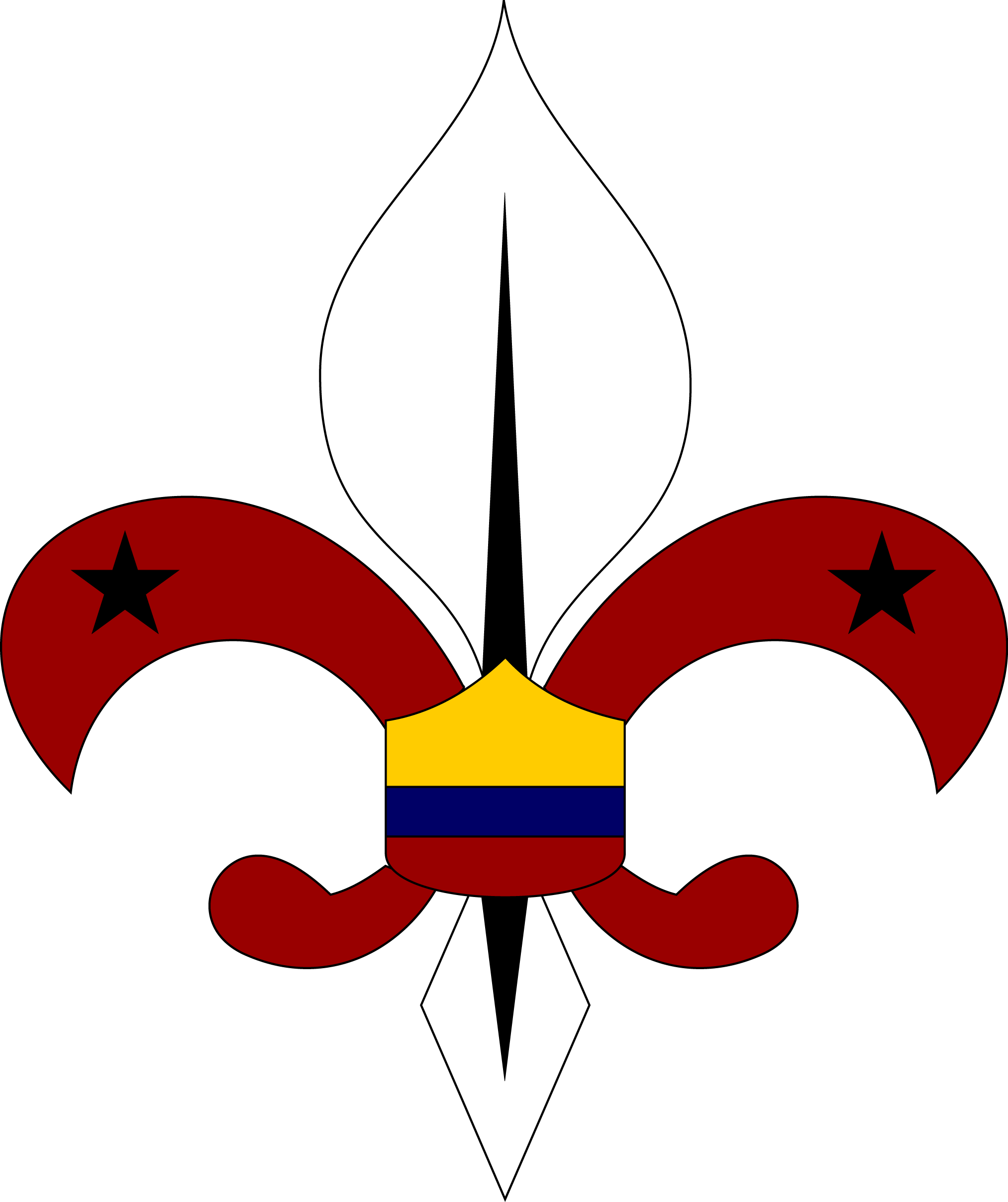 Asociación Colombiana De Escultismo - Asociacion Colombiana De Escultismo Clipart (1013x1208), Png Download