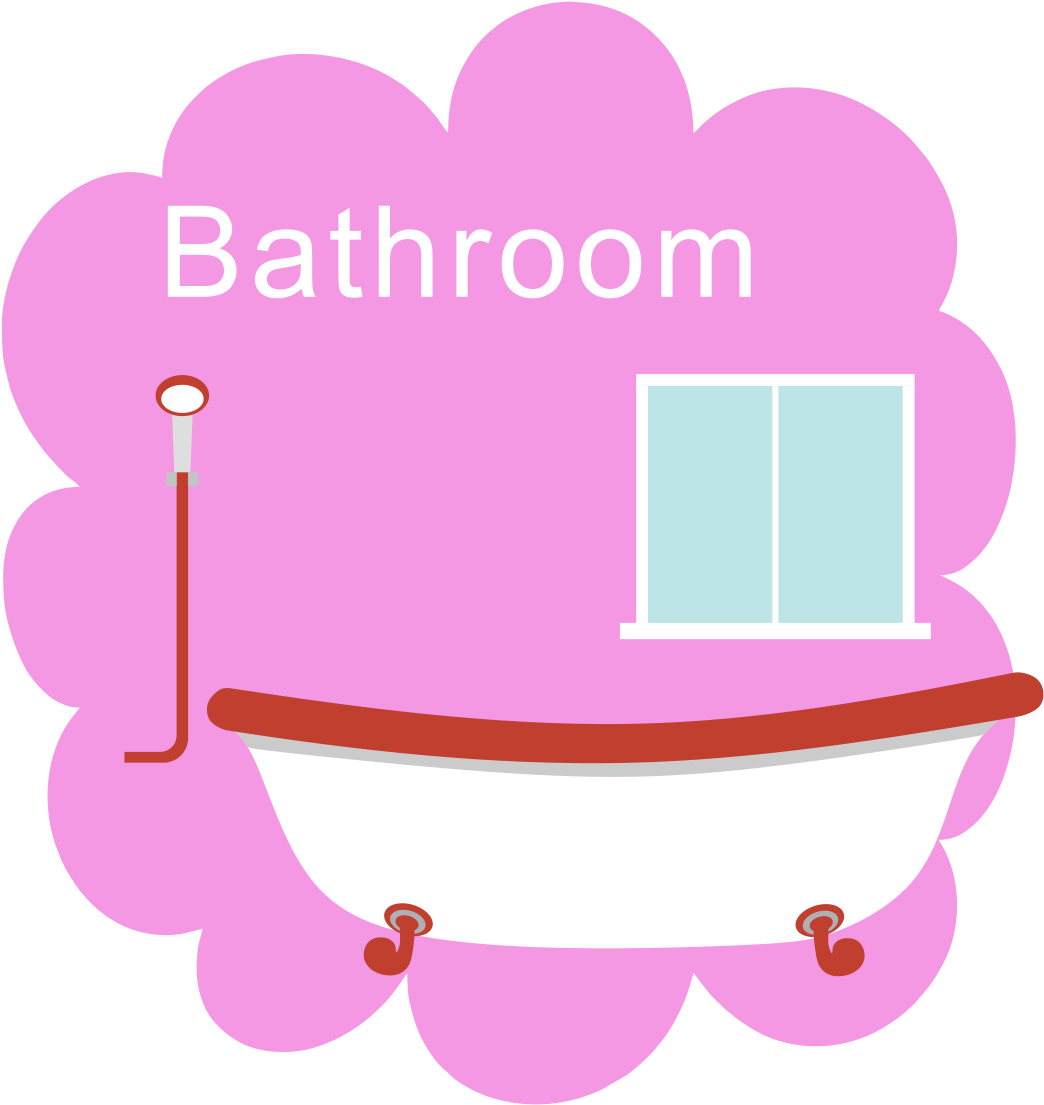 Bathroom-icon - Bathroom Clipart (1315x1378), Png Download