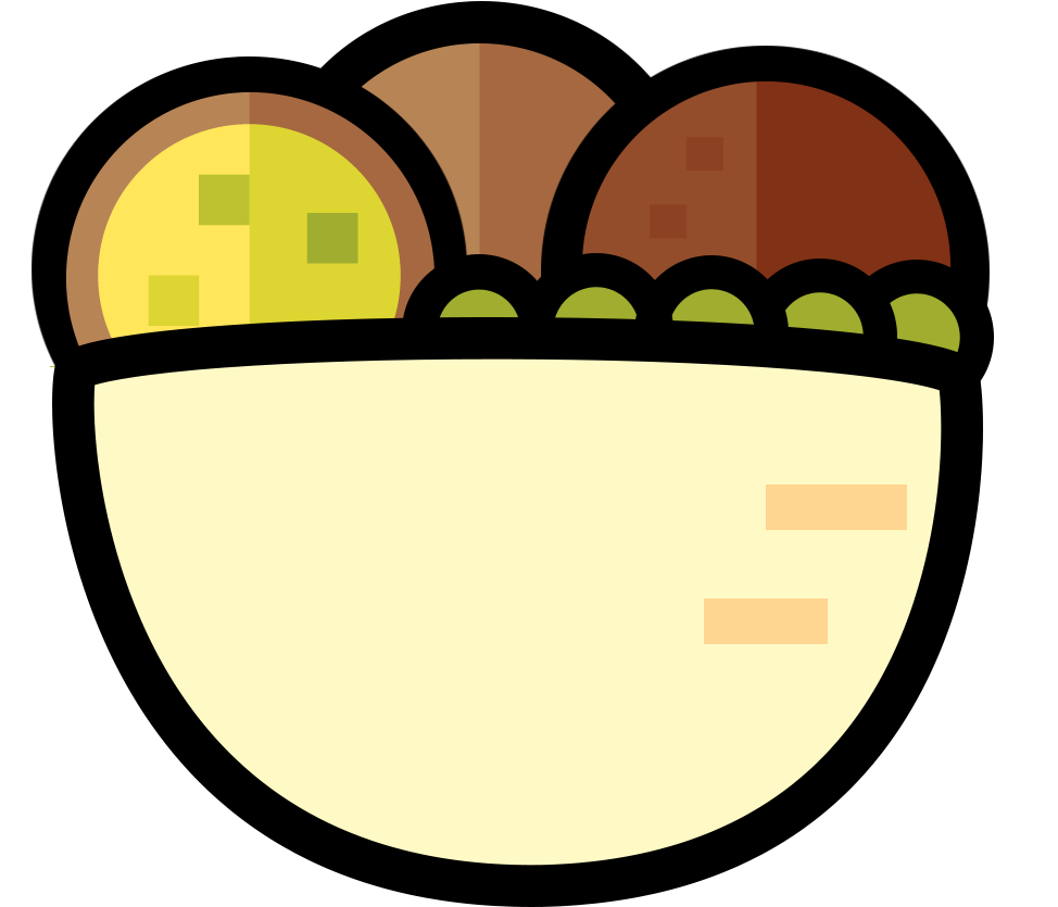 French Fries Falafel Cartoon Clip Art Transprent - Falafel Clipart - Png Download (1067x1067), Png Download