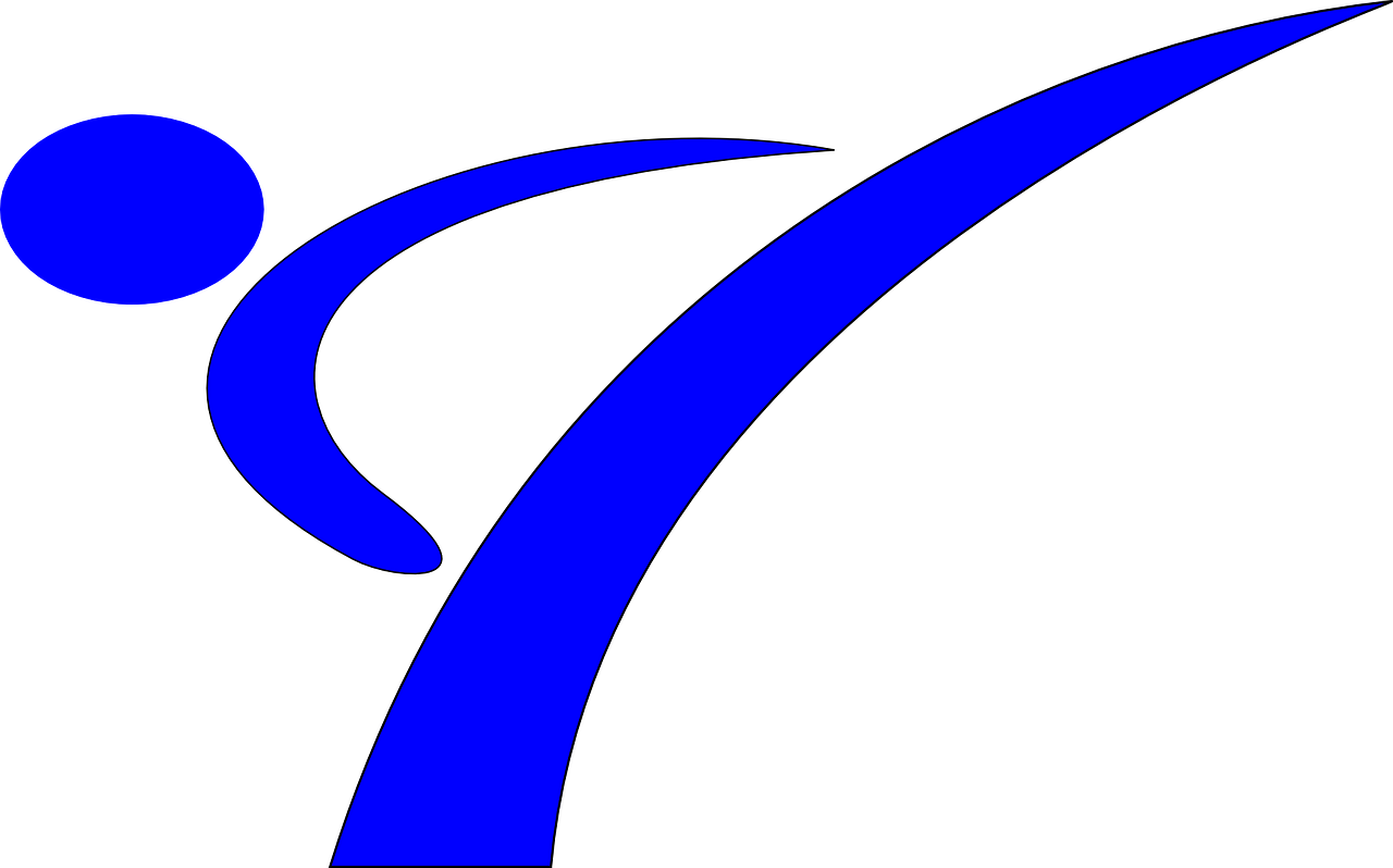 Karate Kick Martial Arts Png Image - Taekwondo Kicking Symbol Clipart (1280x798), Png Download