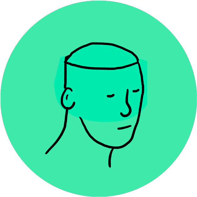 Confused Illustration Sticker By Laura Salaberry - Confused Cartoon Face Gif Clipart (800x785), Png Download