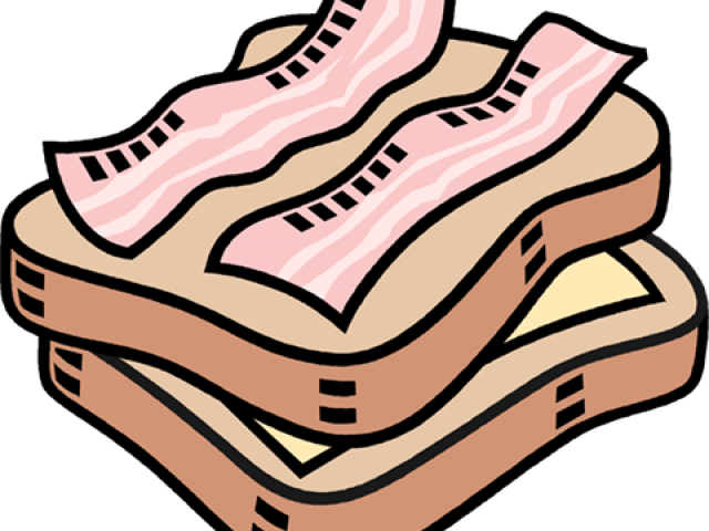 Bacon Sandwich Clipart - Png Download (640x480), Png Download