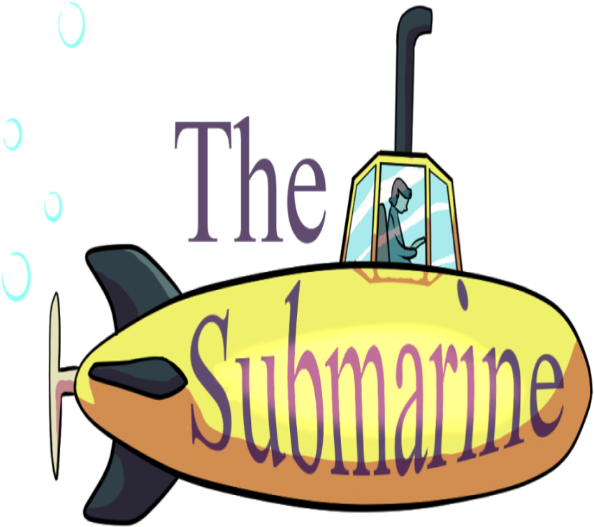 The Submarine, March - Submarino Clipart (940x1030), Png Download