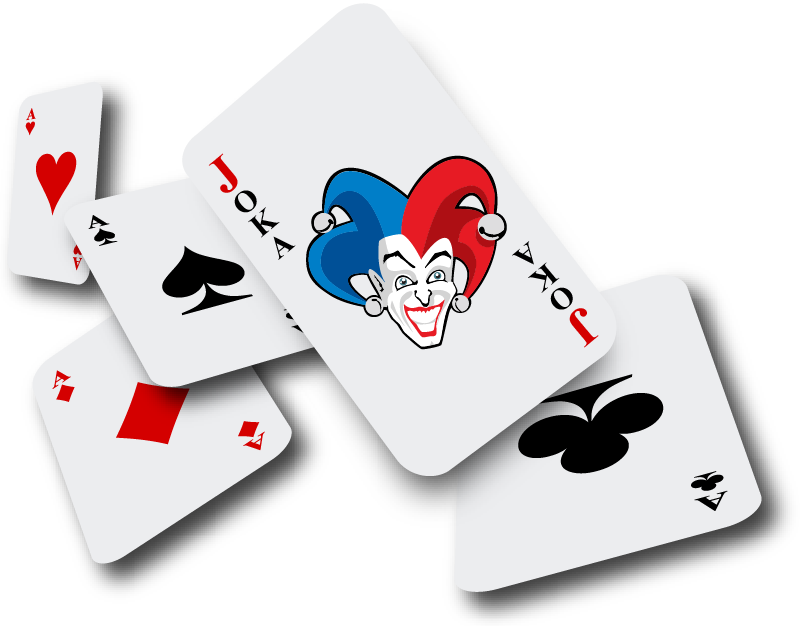 Joka's Wild - Poker Clipart (800x626), Png Download