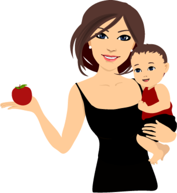 Fit Mom Clipart - Moms Png Transparent Png (600x655), Png Download