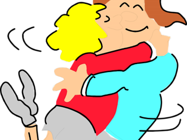 Hug Clipart Person - Hug Clip Art - Png Download (640x480), Png Download