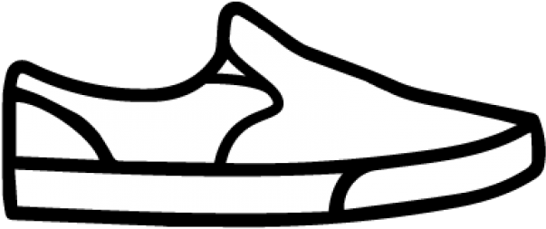 Shoes Clipart Black And White Transparent - Png Download (640x480), Png Download