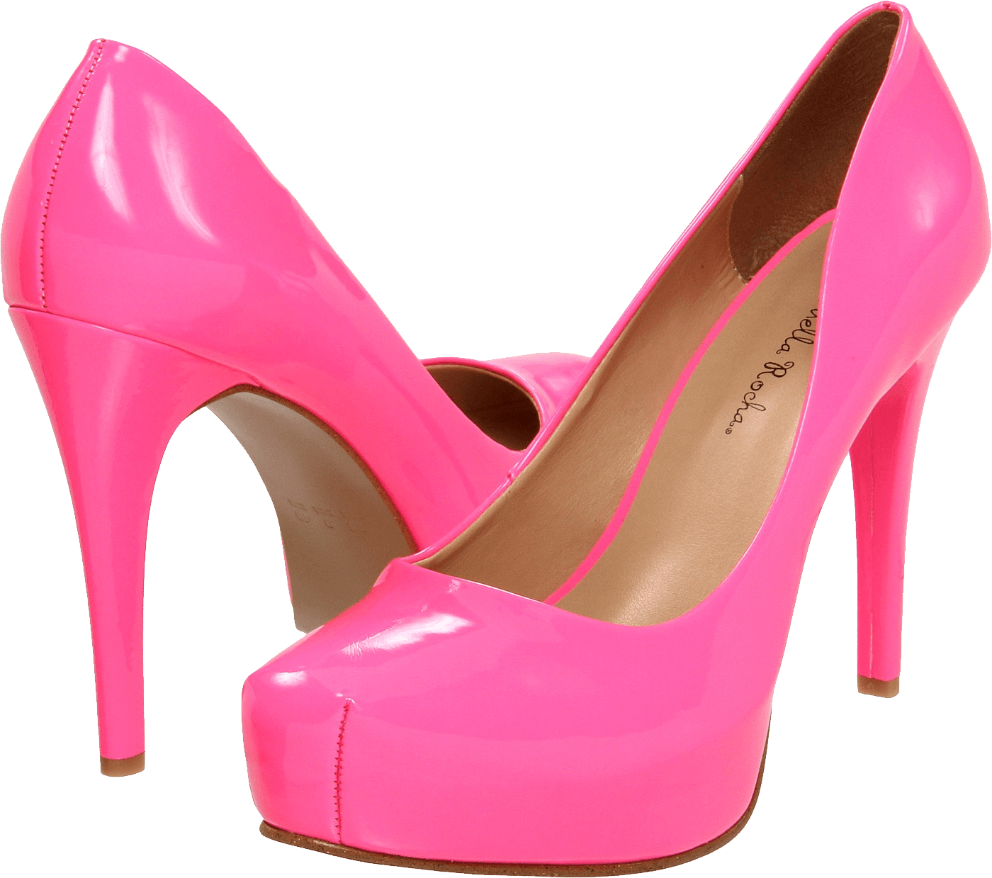Women Shoes Png Clipart - Pink High Heels Png Transparent Png (1400x1239), Png Download