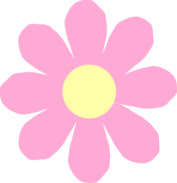 Colorful Border Dance Clipart - Small Spring Flower Clip Art - Png Download (582x599), Png Download