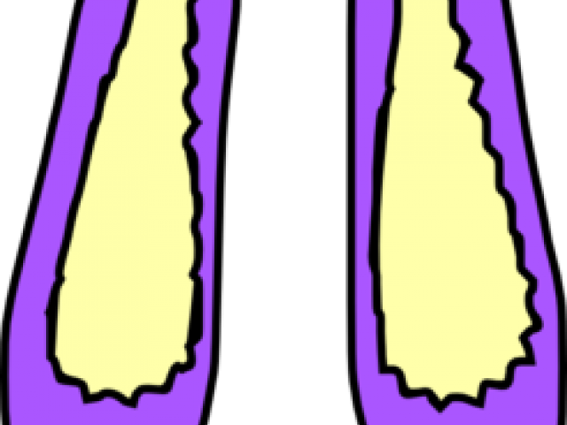 Flat Shoes Clipart Yellow - Clip Art - Png Download (640x480), Png Download