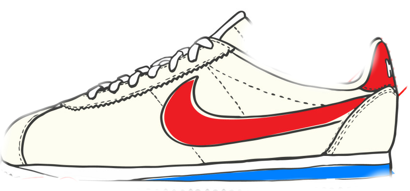 Sneakers History Clipart (841x392), Png Download