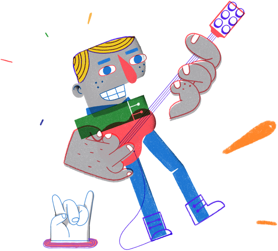 Guitar Clipart (933x843), Png Download