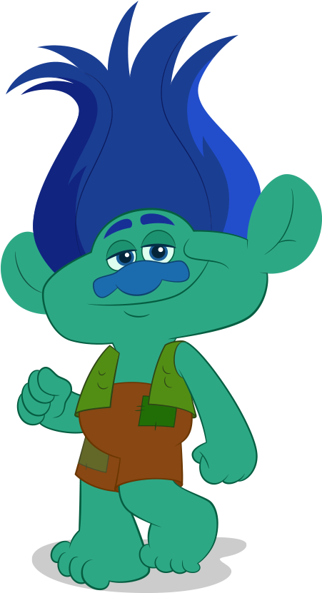Tv Gallery Img Branch - Trolls The Beat Goes On Branch Clipart - Full