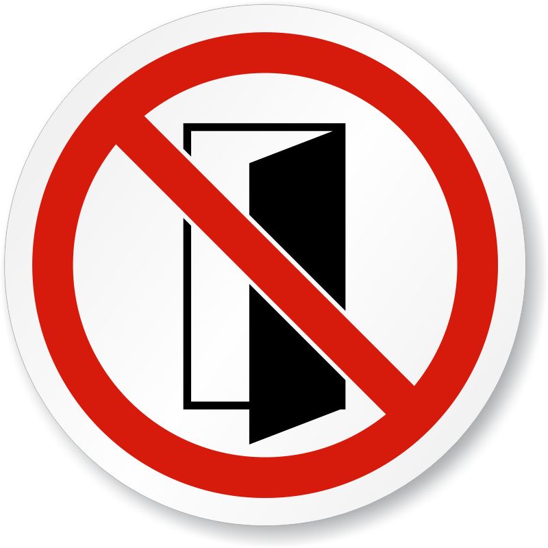 Slamming Door Cliparts - No Alcohol And Drugs - Png Download (800x800), Png Download