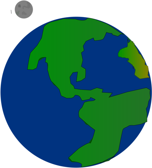 Clipart Globe The Flat Society - Planet Earth Clipart - Png Download (530x750), Png Download