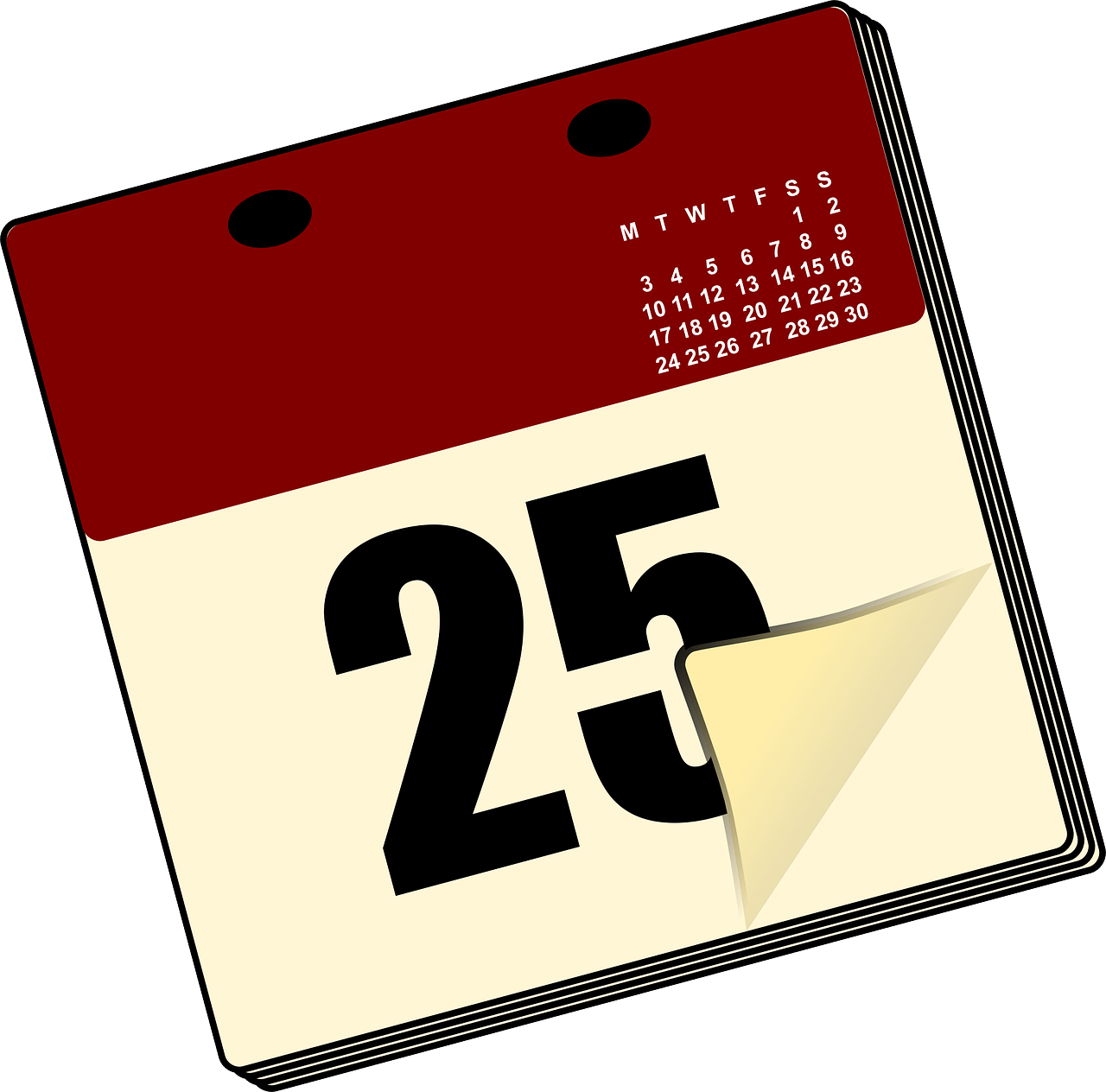 Calendar-148598 640 - Calendar Clip Art - Png Download (640x632), Png Download