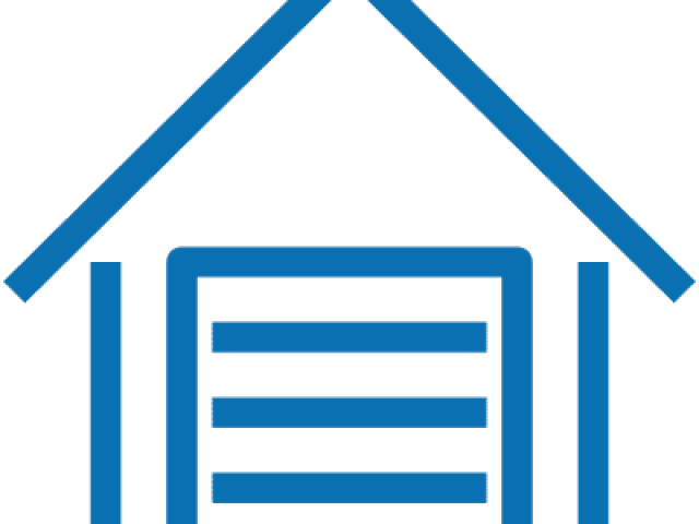 Door Clipart Garage - Garage Door - Png Download (640x480), Png Download