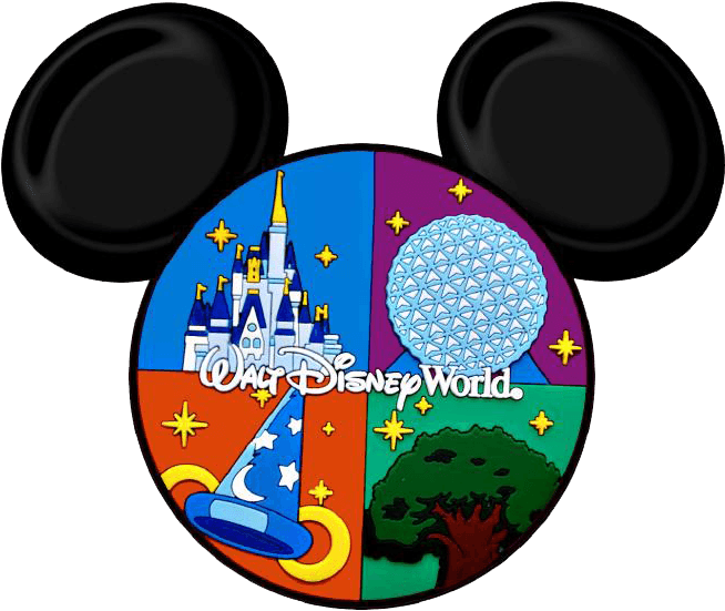 Clipart Disney World - Disney World Mickey Head - Png Download (693x577), Png Download