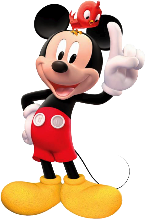 Disney Clipart Png - Mickey Mouse Tags Transparent Png (496x739), Png Download