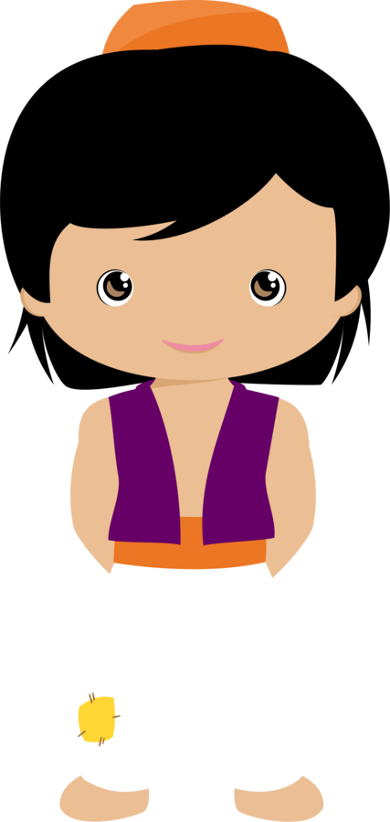 Say Hello - Aladdin Minus Clipart (427x900), Png Download