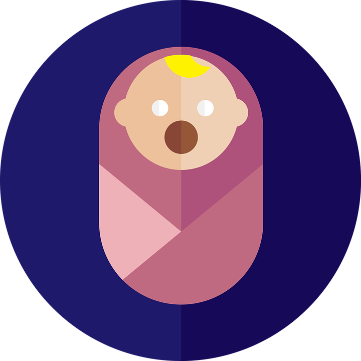 Baby Svg Clip Arts 600 X 600 Px - Png Download (600x600), Png Download