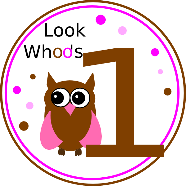 Original Png Clip Art File Owl Birthday Svg Images Transparent Png (600x600), Png Download