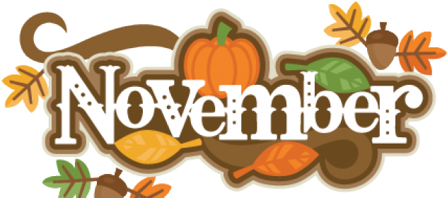November Birthday Clipart - Png Download - Full Size Clipart (#216495 ...