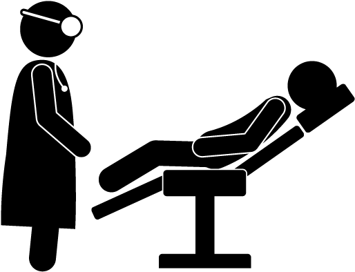 Doctor Patient Illness Free Illustrations Material Clipart (640x480), Png Download